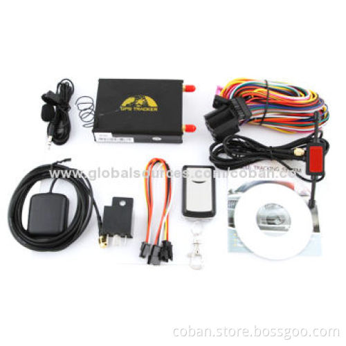 GPS106 Satellite Car Tracker, Supports Central Locking System TK106, Sized 92*71*26mm